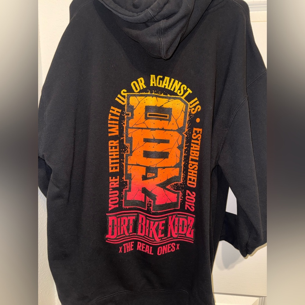 DIRT BIKE KIDZ Men’s Pullover Sweatshirt